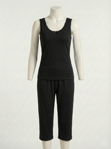 طوب و شورط قطني ناعم - Top & Short 2-Piece Set (قطعتين)